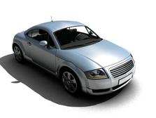 Lowpoly modelovanie - Autá (Audi TT, Mazda, Mustang, iné veci ...)